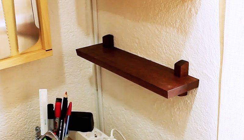 Nous fabriquons une étagère pour les livres de nos propres mains: 6 solutions originales