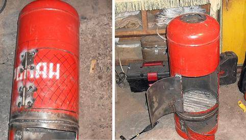 Appareil de chauffage fait maison pour le garage: comment fabriquer un appareil de vos propres mains