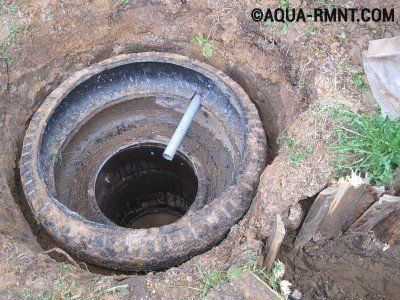 Fosse septique de pneu à faire soi-même: instructions étape par étape