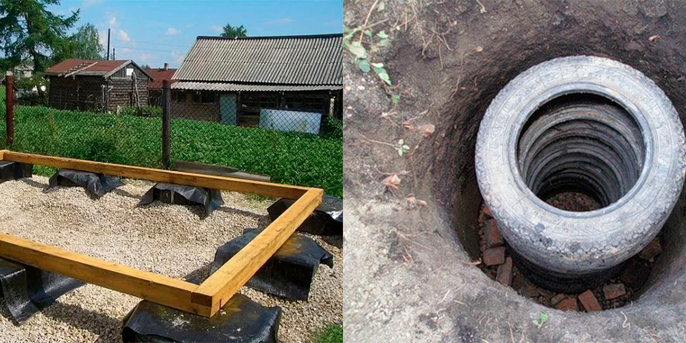 Puisard à faire soi-même sans pompage: nous faisons correctement l'égout dans la maison de campagne