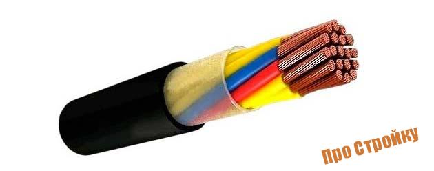 Types de câbles et fils et leur destination : description et classification + interprétation du marquage