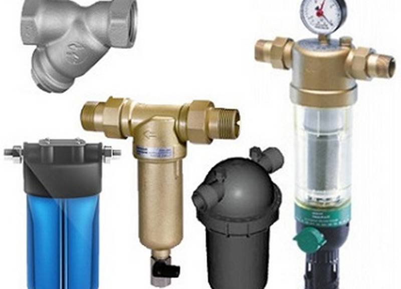 Filtres à eau grossiers et fins: types, qui sont meilleurs, installation et entretien