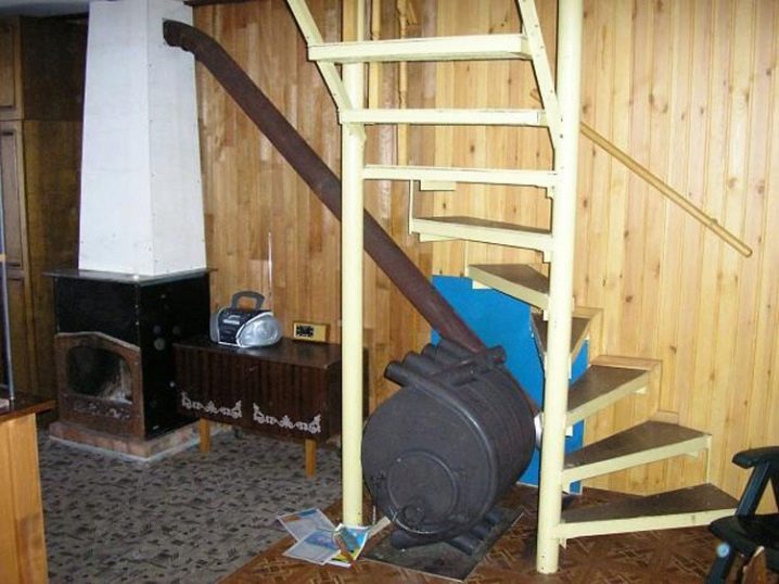 Dispositif de cheminée pour cheminée : dispositions générales + installation à l'exemple d'une version acier