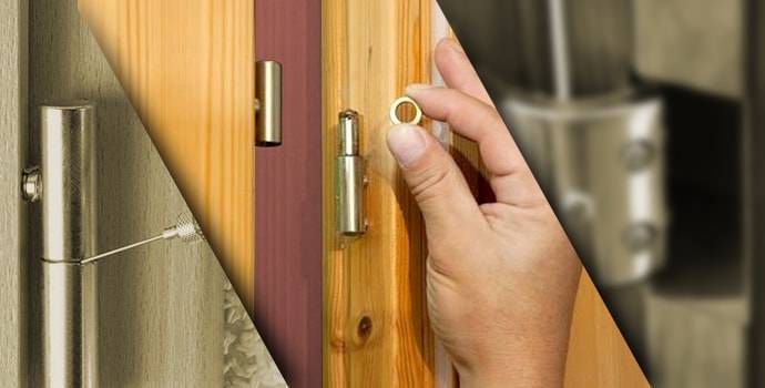 5 façons folkloriques simples d'éliminer le grincement des portes de l'appartement