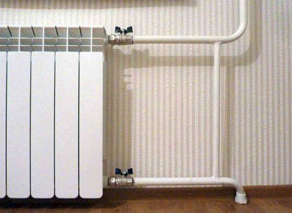 Remplacement d'un radiateur de chauffage (2 sur 3)