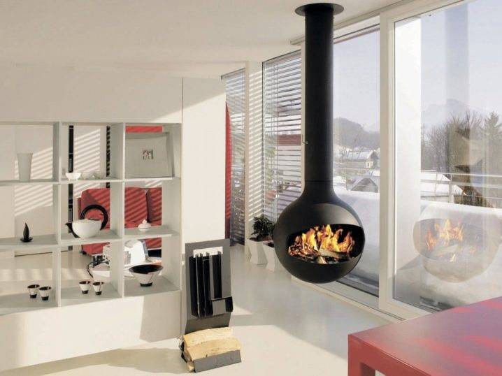 Cheminées suspendues : une merveille originale pour la maison