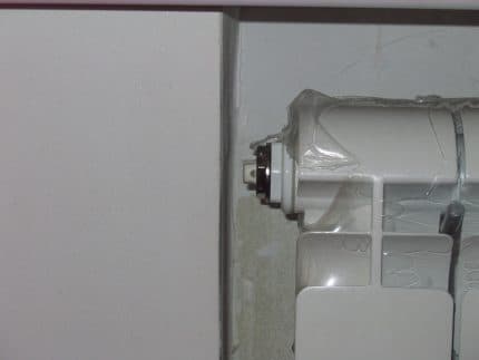 Remplacement d'un radiateur de chauffage (1 sur 3)