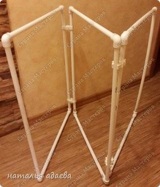 Écran de bricolage à partir de matériaux improvisés: instructions