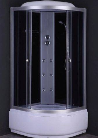 Tailles typiques des cabines de douche: tailles de produits standard et non standard