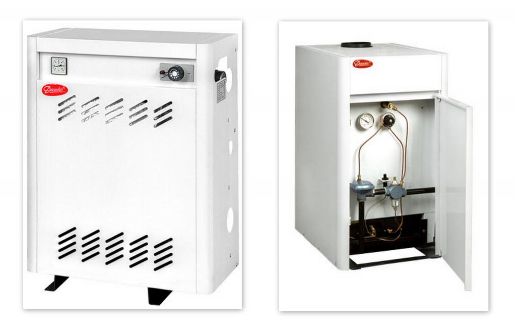 Chaudières à gaz et à combustible solide "Danko": aperçu, caractéristiques, avis