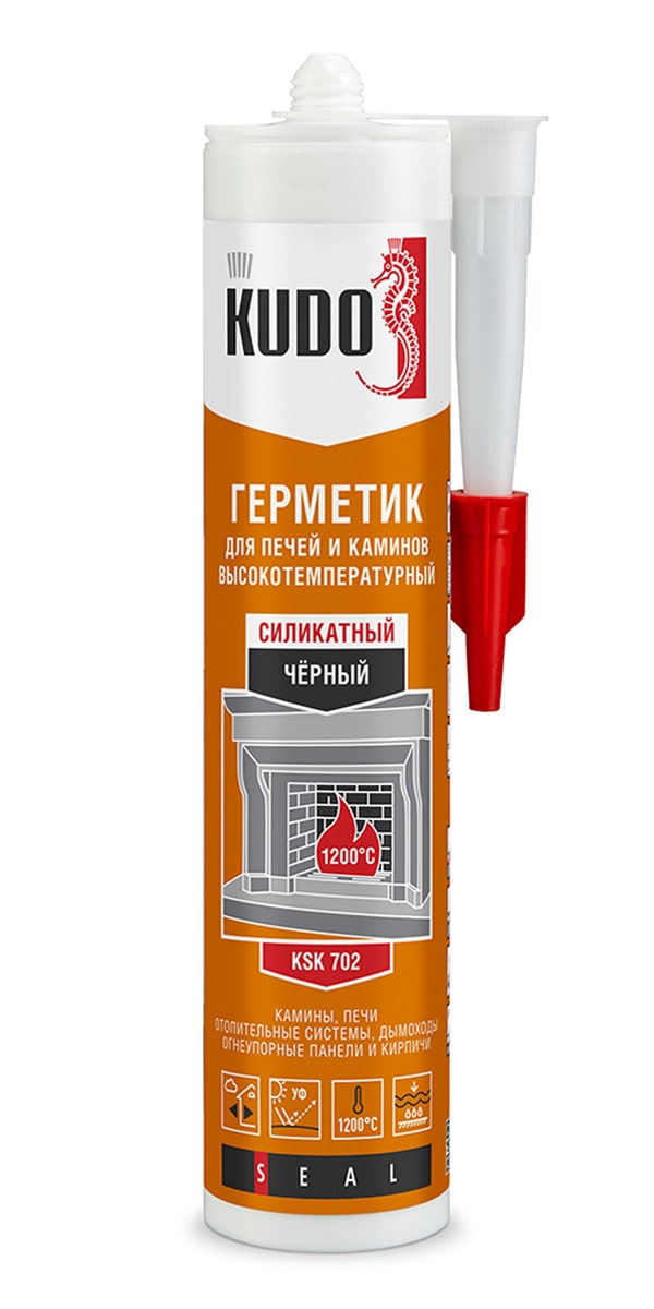 Mastic résistant à la chaleur pour poêles, cheminées, chaudières et foyers: types et caractéristiques