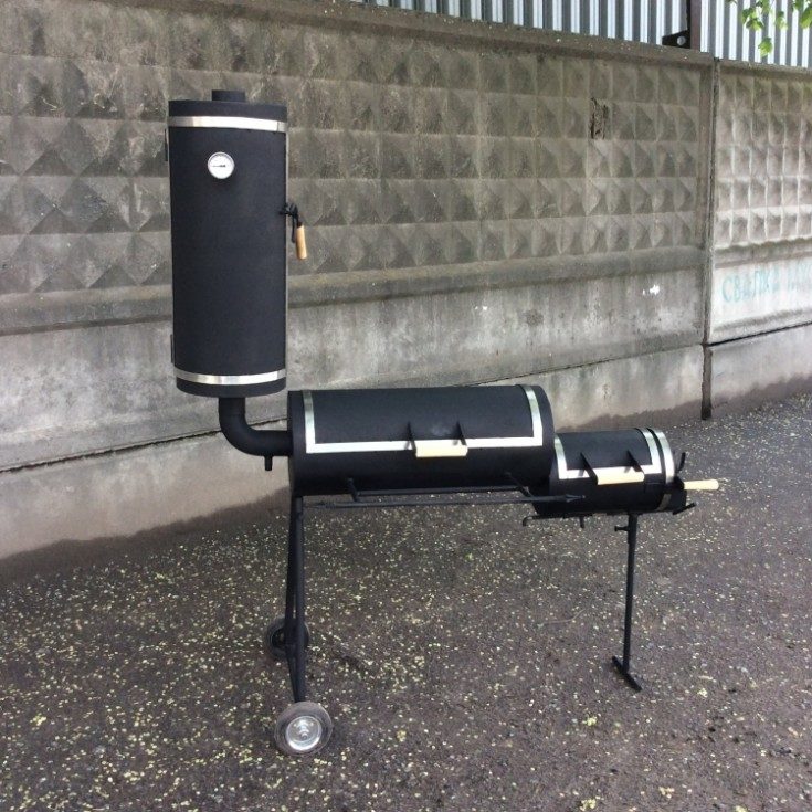 Brasier à faire soi-même à partir d'une bouteille de gaz: instructions et caractéristiques