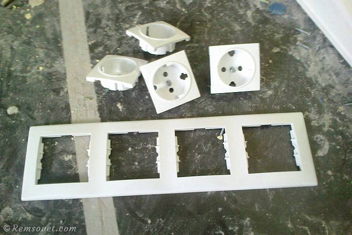 Exigences et caractéristiques de l'installation de prises et d'interrupteurs dans l'appartement