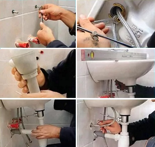 Installer un lavabo de salle de bain: instructions d'installation