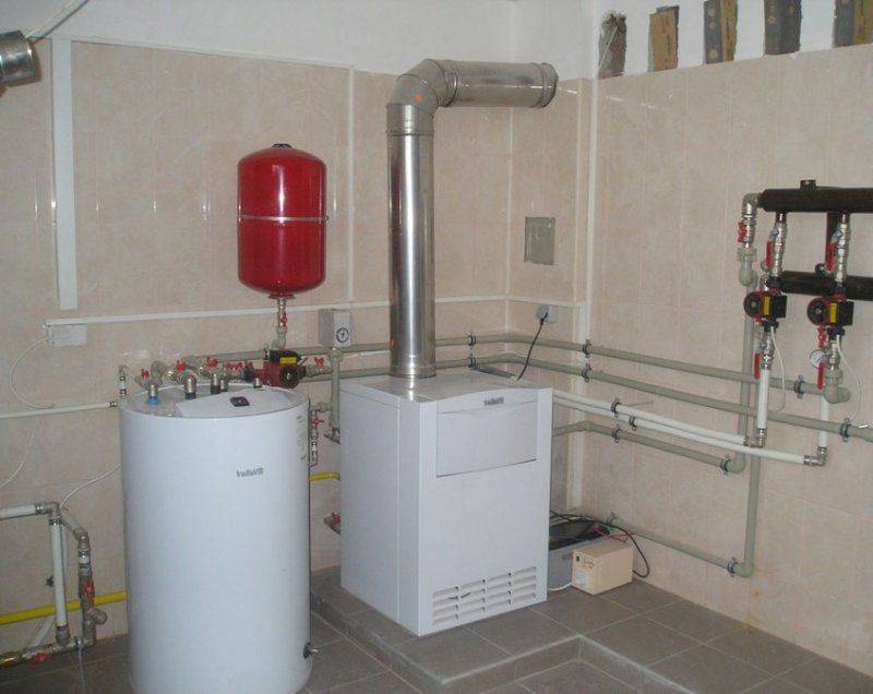 Appareil de ventilation à faire soi-même dans une maison avec des appareils à gaz