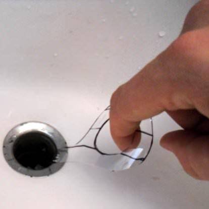 Comment percer le blocage dans le lavabo sans câble ?