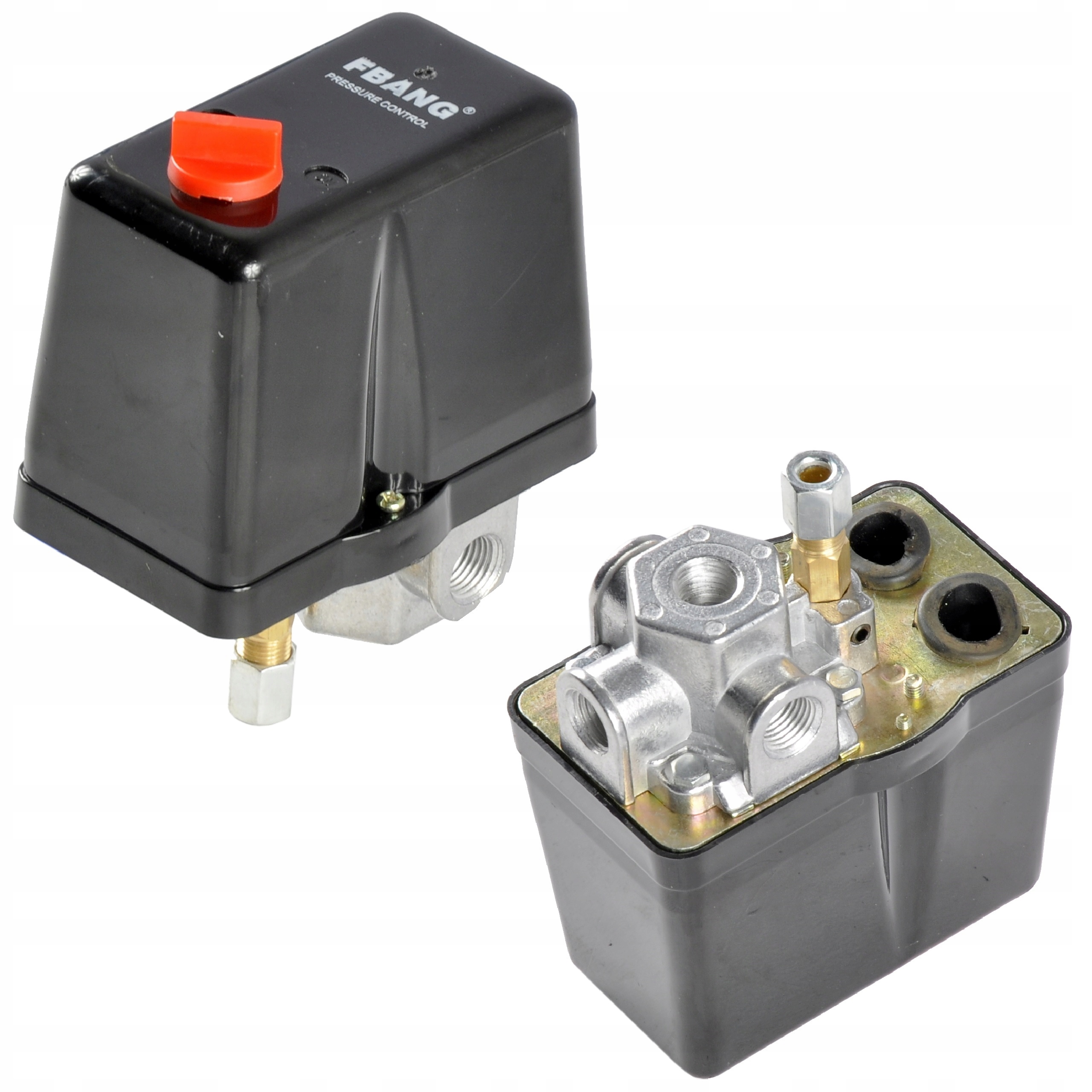 Pressostat compresseur : appareil, repérage + schéma électrique et réglage