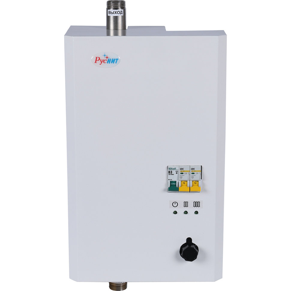 Caractéristiques et caractéristiques des chaudières de chauffage électrique série Rusnit m et nm