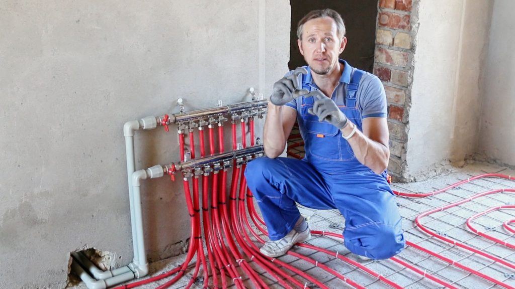Réparation d'un plancher d'eau chaude : ne fonctionne pas, ne chauffe pas, répare