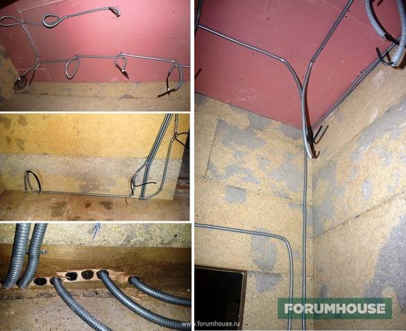 Câblage dans une maison en bois: règles de conception + installation étape par étape