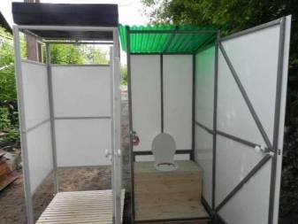 Douche d'été en polycarbonate : instructions de conception étape par étape