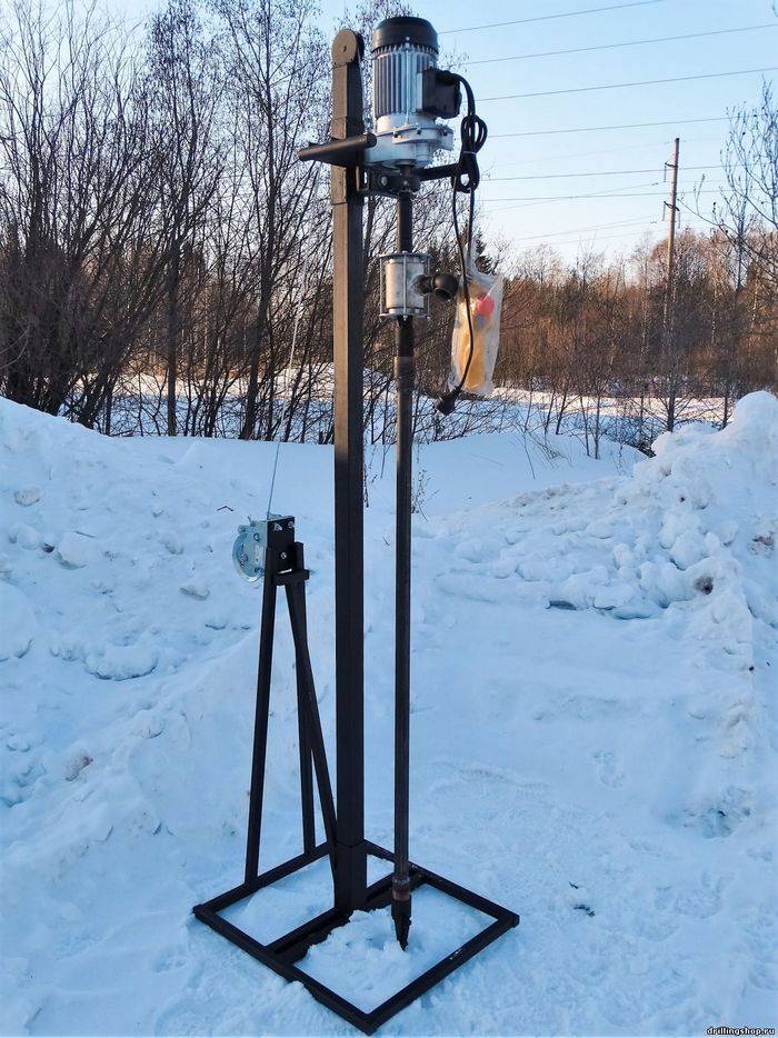 Perceuse à faire soi-même pour forer des puits