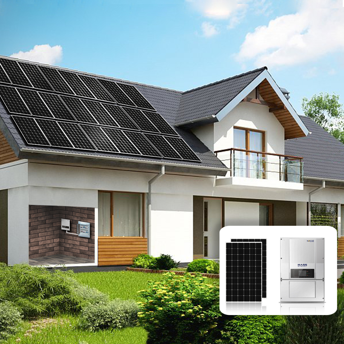 Un ensemble de panneaux solaires à donner: électricité à partir de panneaux d'une capacité de 1, 5 et 3 kW, une centrale électrique autonome pour une maison de campagne, avis