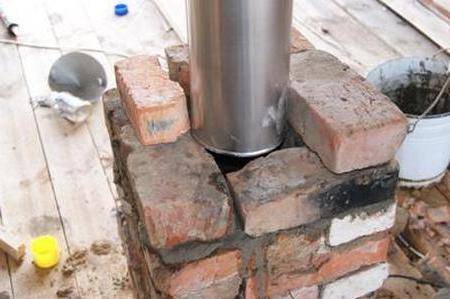 Cheminée en brique à faire soi-même