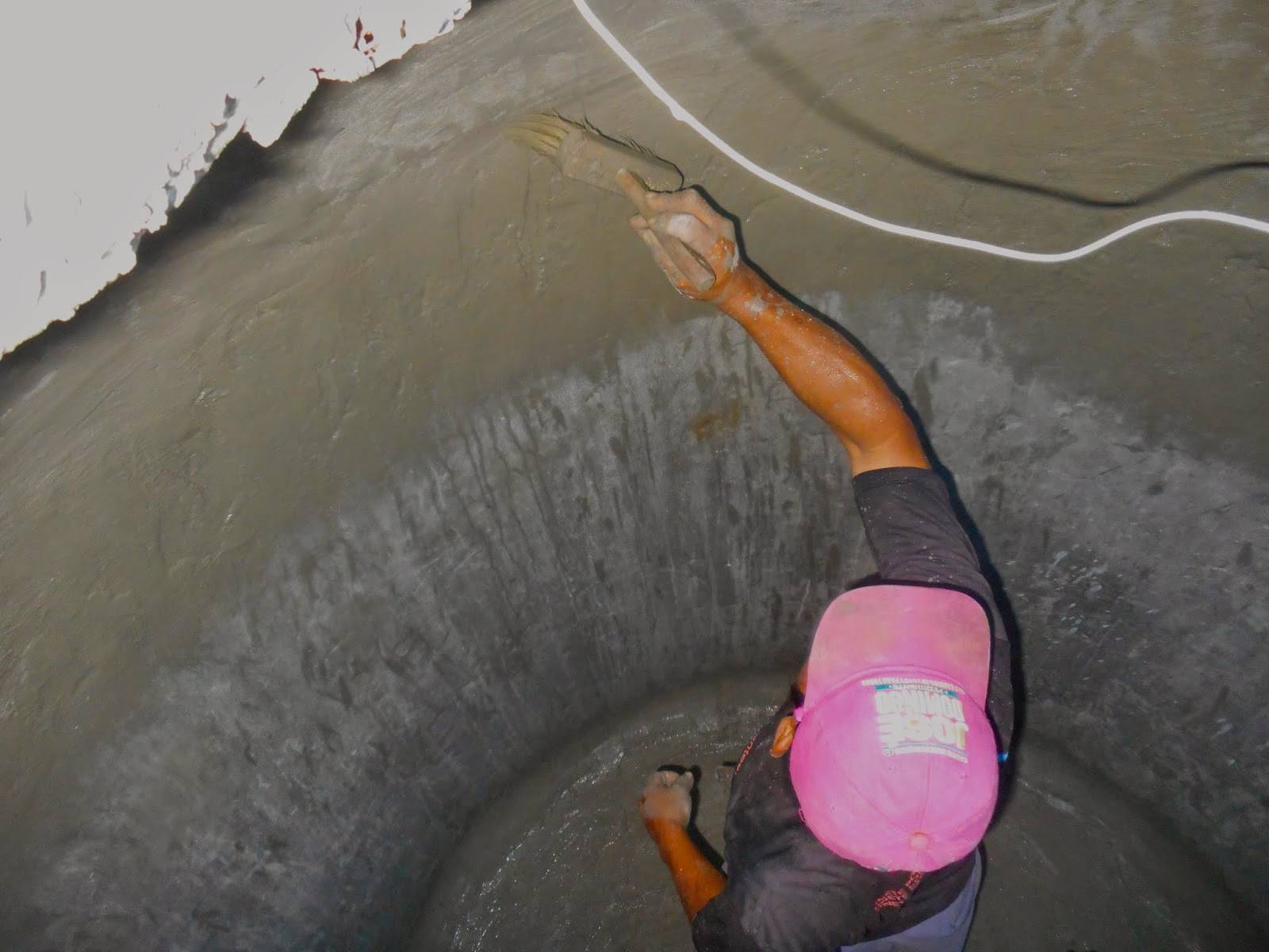 Joint hydraulique pour un puits : comment sceller correctement les interstices dans les anneaux de béton