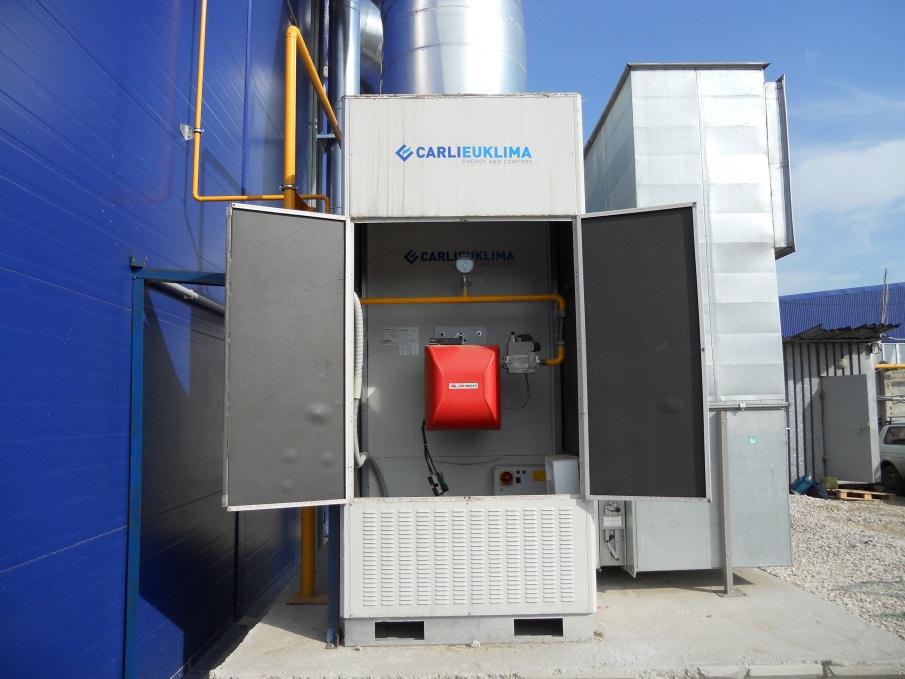 Générateurs de chaleur air-gaz à Moscou