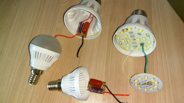Réparation de lampe LED à faire soi-même pour 220: règles de réparation, instructions