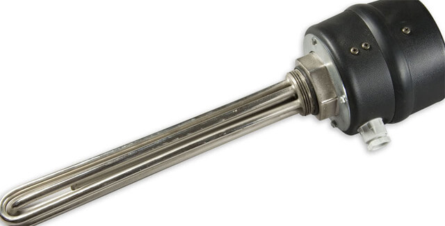 Éléments chauffants avec thermostat pour chauffer l'eau
