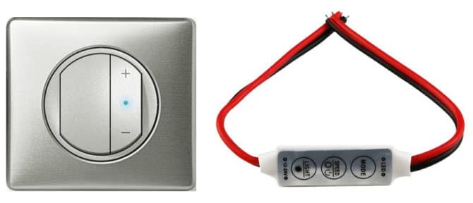 Variateur pour LED et lampes LED 220 V