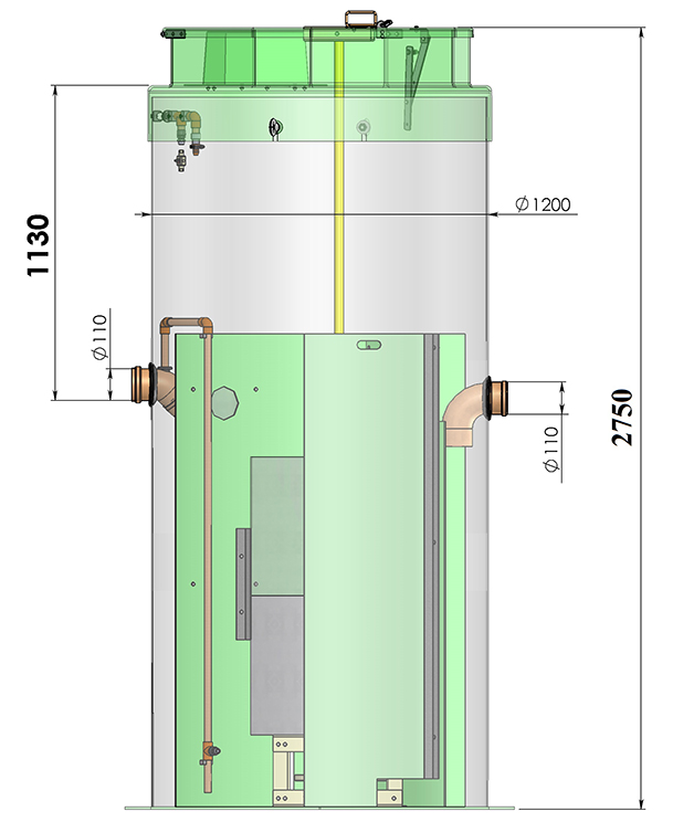 Fosses septiques Flotank, description, installation et fonctionnement.