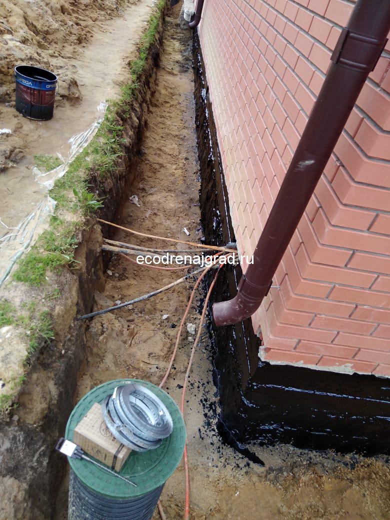 Drainage à faire soi-même autour de la maison: photo, vidéo - kanalizaciya-stroy