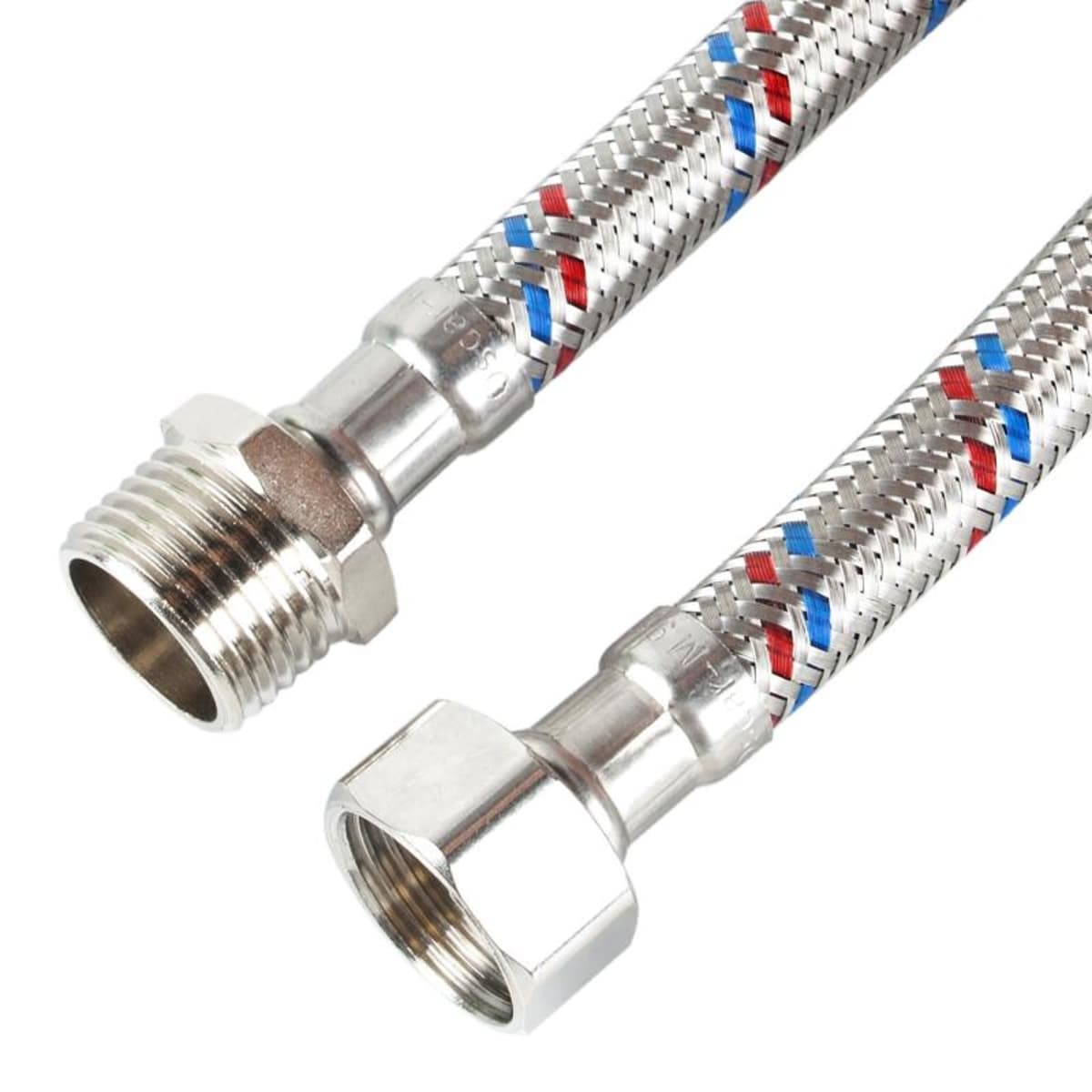 Tuyau de robinet : connexion d'eau de baignoire en cuivre dur, tailles 1/2" et 3/8", schémas de câblage, comment dévisser et remplacer.