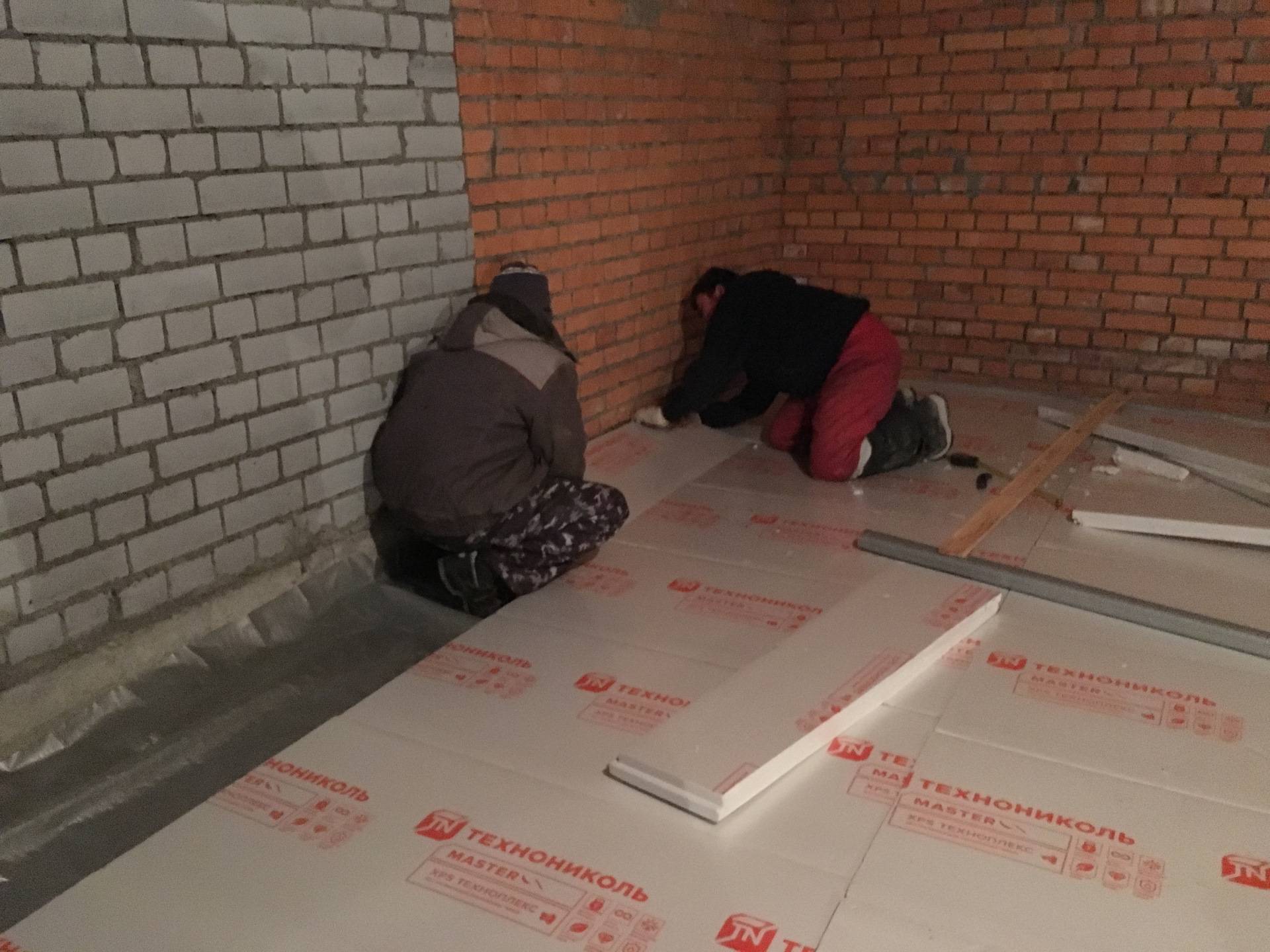 Isolation du sol : instructions étape par étape et guide vidéo