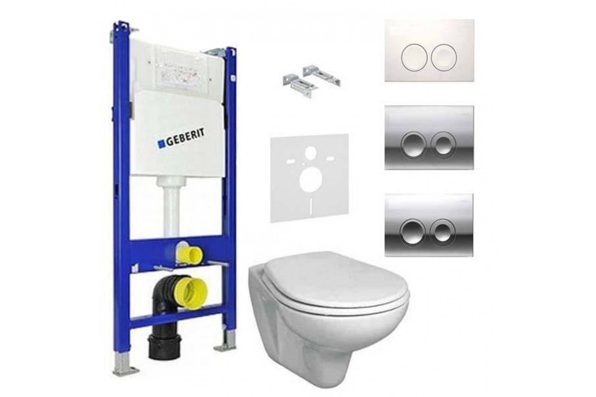 Installation de l'installation des toilettes: sa hauteur et sa largeur, son installation, ses instructions avec vidéo et photo