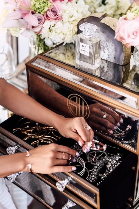 Stocker des bijoux et des bijoux à la maison