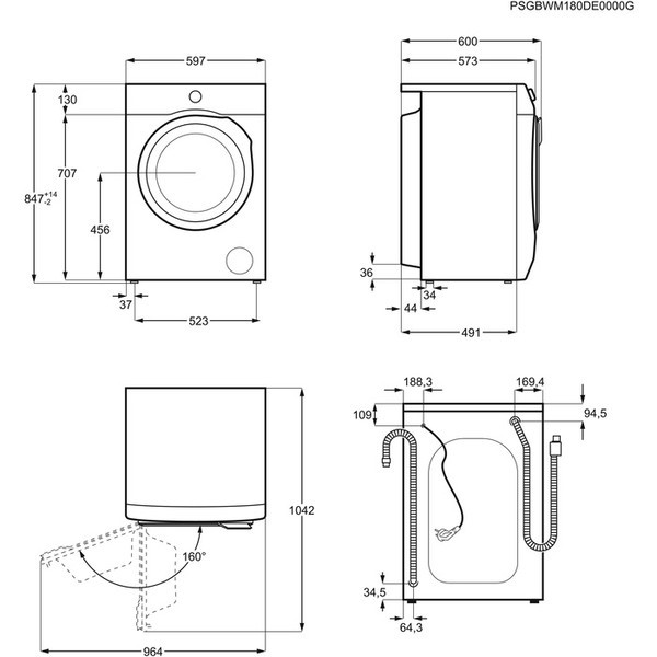 Machines à laver pour 5 kg: tailles standard et consommation d'eau des modèles pour 5 kg, les machines à laver les plus fiables