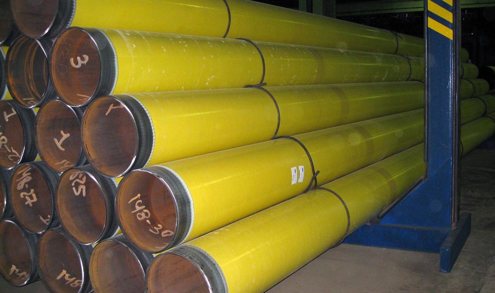 tuyaux en fibre de verre