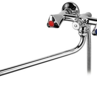 Comment choisir un robinet de salle de bain avec douche: types, caractéristiques + note du fabricant