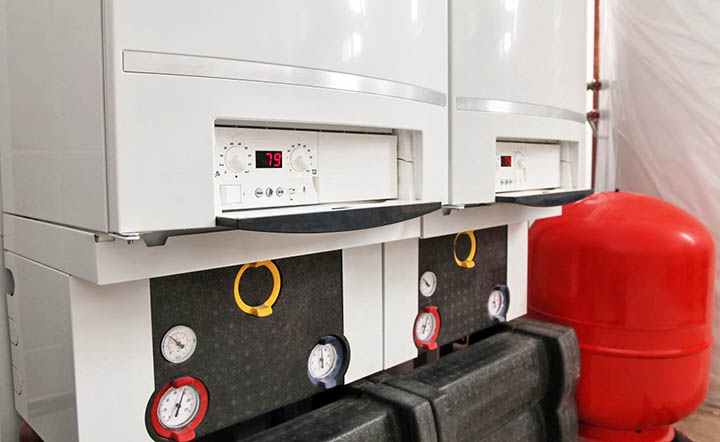 Chaudière à gaz au gaz liquéfié pour le chauffage d'une maison particulière, transfert d'une chaudière à gaz au gaz liquéfié