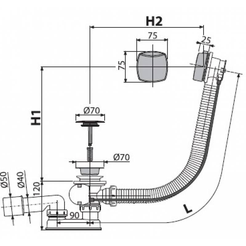 Comment assembler correctement un siphon de bain - instructions étape par étape