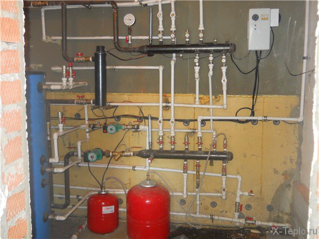 Vue d'ensemble de la chaudière électrique "Scorpion"