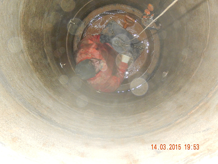 Le creusement comme élément important de l'approfondissement du puits