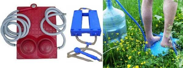 Réservoir pour une douche d'été : conseils pour choisir un modèle fini + comment construire un produit fait maison