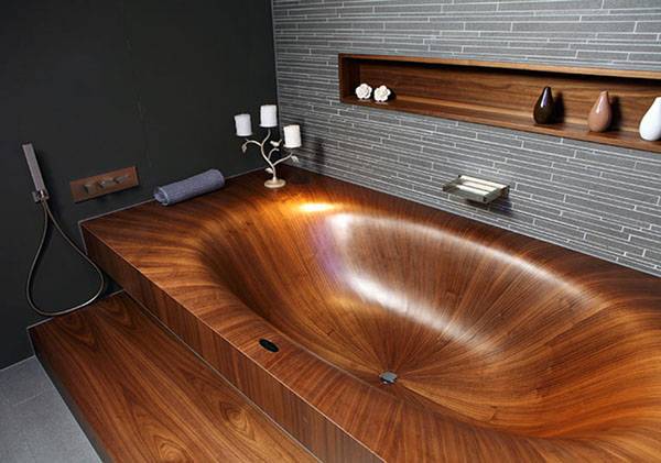 Bain en bois: appareil, types, paramètres, instructions pour l'autoproduction