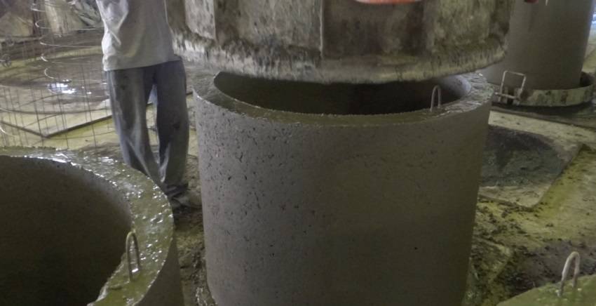 Anneaux en béton armé pour puits : types, marquage, technologie de production + aperçu des fabricants