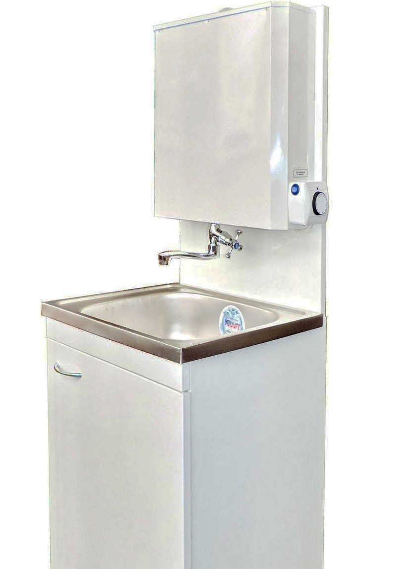 Lavabo de campagne avec eau chauffée: lequel choisir